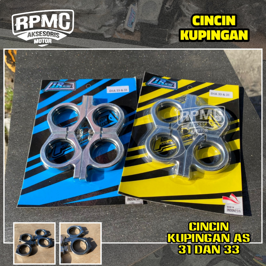 CNC EAR RING AS 31 33 CB GL TIGER MEGAPRO NINJA SCORPIO VIXION BRACKET HOLDER CNC LIGHT BILLET A1 RA