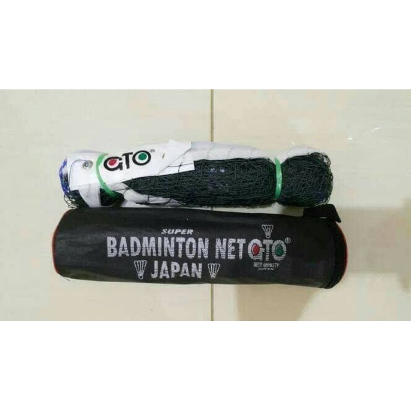 GTO BADMINTON NET GOOD BADMINTON NET BAG