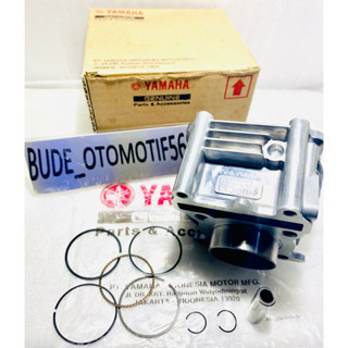 บล็อกกระบอกลูกสูบ ลูกสูบ PISTON ASSY MIO SPORTY KARBU 5TL MIO SOUL KARBU 14D FINO 115carb 1UB MIO SMILE KARBU 28D Code 5VD New YAMAHA Box