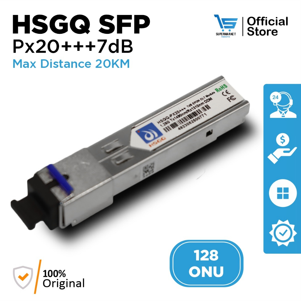 [ Original ]HSGQ Sfp OLT EPON PX20 + + +7db 8db 9db