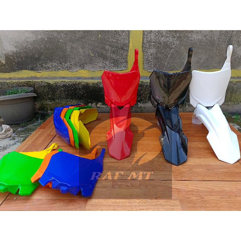 CRF 150 L FRONT FENDER และ CRF 150 L หมายเลขชุด SUPERMOTO KLX FRONT FENDER CRF 150 L Puls CRF 150L ห