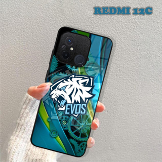 [SP130] เคสมันวาว Xiaomi Redmi 12C เคสมันวาว Hp EVOS Motif