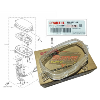 เครื่องวัดความเร็ว แบบกระจก สําหรับ Yamaha Mika Spedometer 5D9-H3511-00