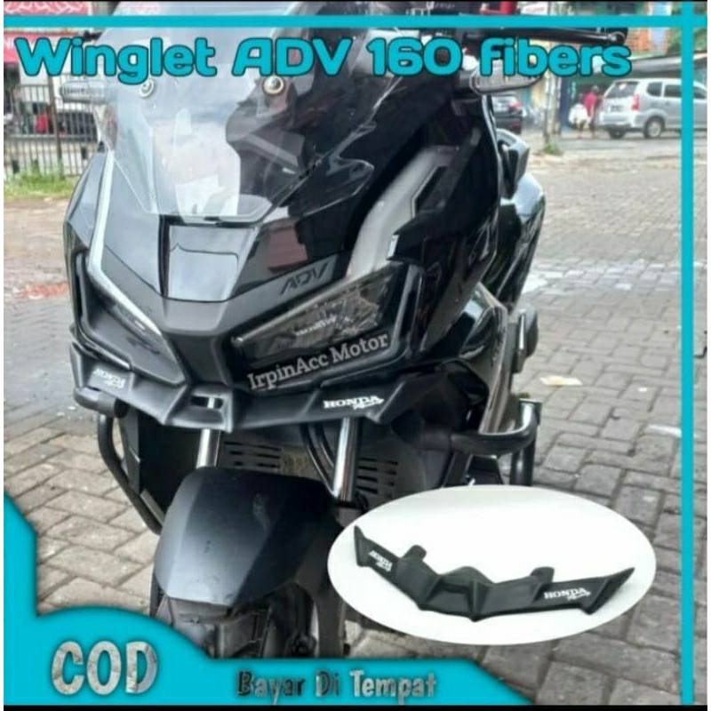 ด้านหน้า WINGLET ADV 160 ADV 150 WING LET HONDA ADV ACCESSORIES
