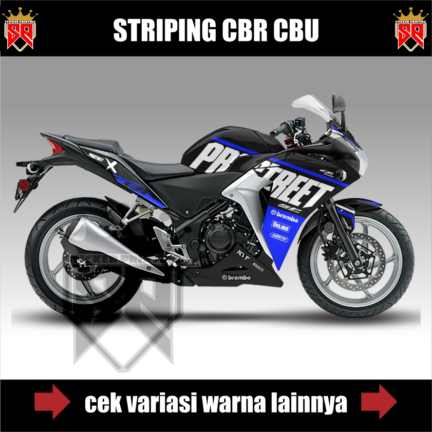 Striping SYIKER CBR CBU 150 เก่า/เก่า HONDA CBR 150 CBU