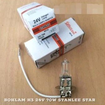 STANLEE (6014) H3/H 3 24V-70W หลอดไฟฮาโลเจน H3 24V-70W