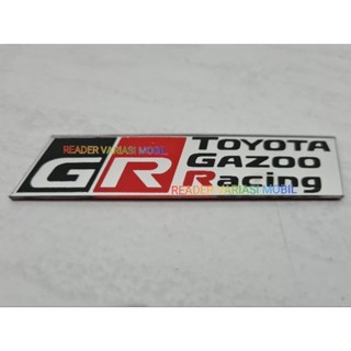 โลโก้สัญลักษณ์อะคริลิค หรูหรา สําหรับ Toyota GAZOO RACING