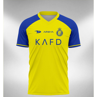 เสื้อกีฬาแขนสั้น ลายทีม Jersey Al Nassr Home Pre Season 2023