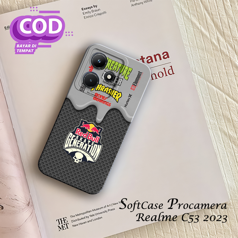 REALME C53 CASE - SOFTCASE PRO CAMERA REALME C53 - เคส REALME C53 - เคส REALME C53 2023 - เคส FLEXIB