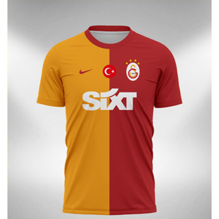 เสื้อกีฬาแขนสั้น ลายทีม Galatasaray Home Away 2023 2024