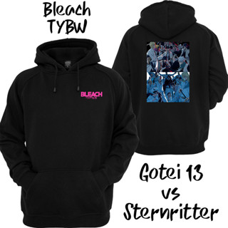 เสื้อกันหนาว มีฮู้ด ลายการ์ตูนอนิเมะ Gotei 13 vs Sternritter Bleach TYBW K0345