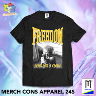 Hm193 | เสื้อยืด พิมพ์ลาย BAND FREEDOM TAG MERCHCONS | ขนาดด้านนอก