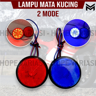 ไฟเบรกทวิไลท์ LED 125th 150th160 BEAT Deluxe MIO M3 KLX 2nd เสียงเงียบ สีฟ้า แดง สําหรับรถยนต์ รถจักรยานยนต์ HONDA YAMAHA SUZUKI KAWAKI NMAX 155x Crf NINJA