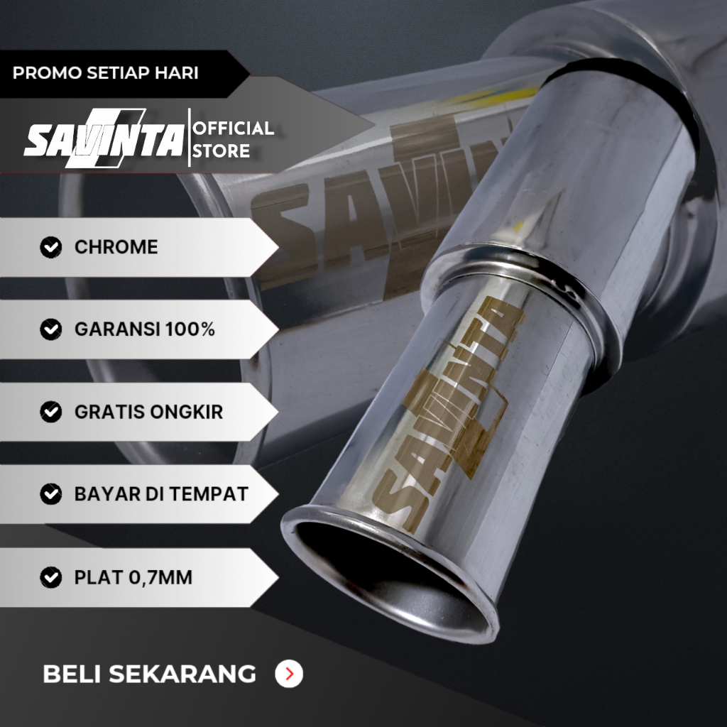 Savinta NBL Chrome ท่อไอเสียรถยนต์