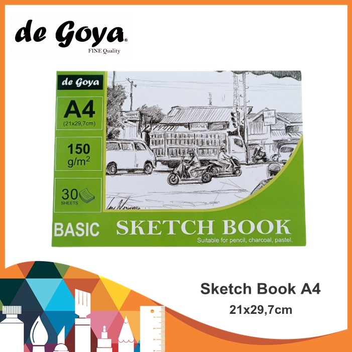 De Goya Sketch Book A4 / Sketch Book / De Goya / De Goya A4 / Sketch Book