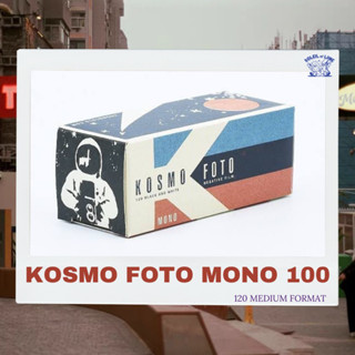 [120 รูปแบบกลาง] ฟิล์มม้วนรูปภาพ Kosmo Mono 100 - Roll 120, ISO 100