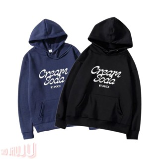 เสื้อกันหนาว มีฮู้ด ลาย Jumper Exo Cream Soda