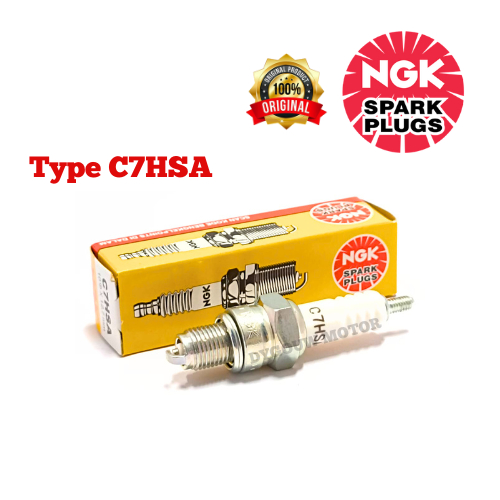 หัวเทียนรถจักรยานยนต์ NGK C7HSA /CPR6EA-9 /CPR9EA-9 ดั้งเดิม