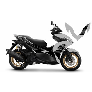 Aerox ALL ใหม่ เชื่อมต่อ 155-2023 การออกแบบ VVA HAYABUSA แบบใส