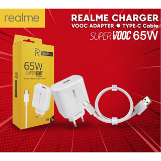 ที่ชาร์จเดินทาง REALME 65W ของแท้ 99.9% Micro &amp; TYPE C VOOC FAST