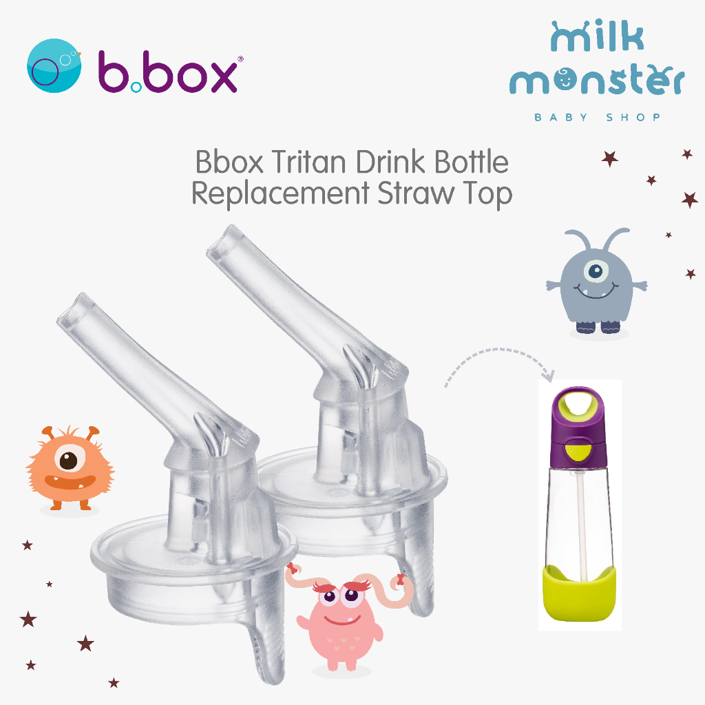 Bbox Tritan Drink Bottle Replacement Straw Top / Bbox Childrens Straw