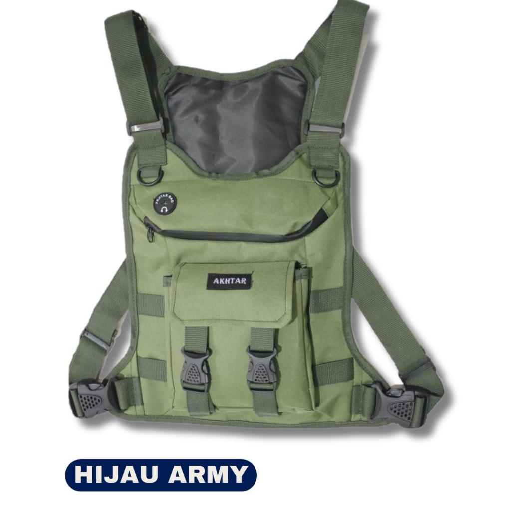 Simple Mens Bag Tactical Rig Bag Outdoor Chest Bag
