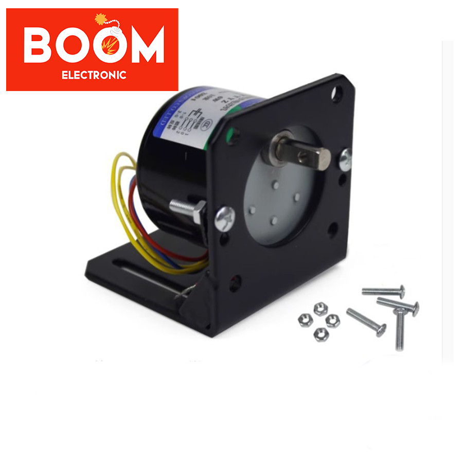 50KTYZ AC220V มอเตอร์เกียร์ + ขายึด (8108)