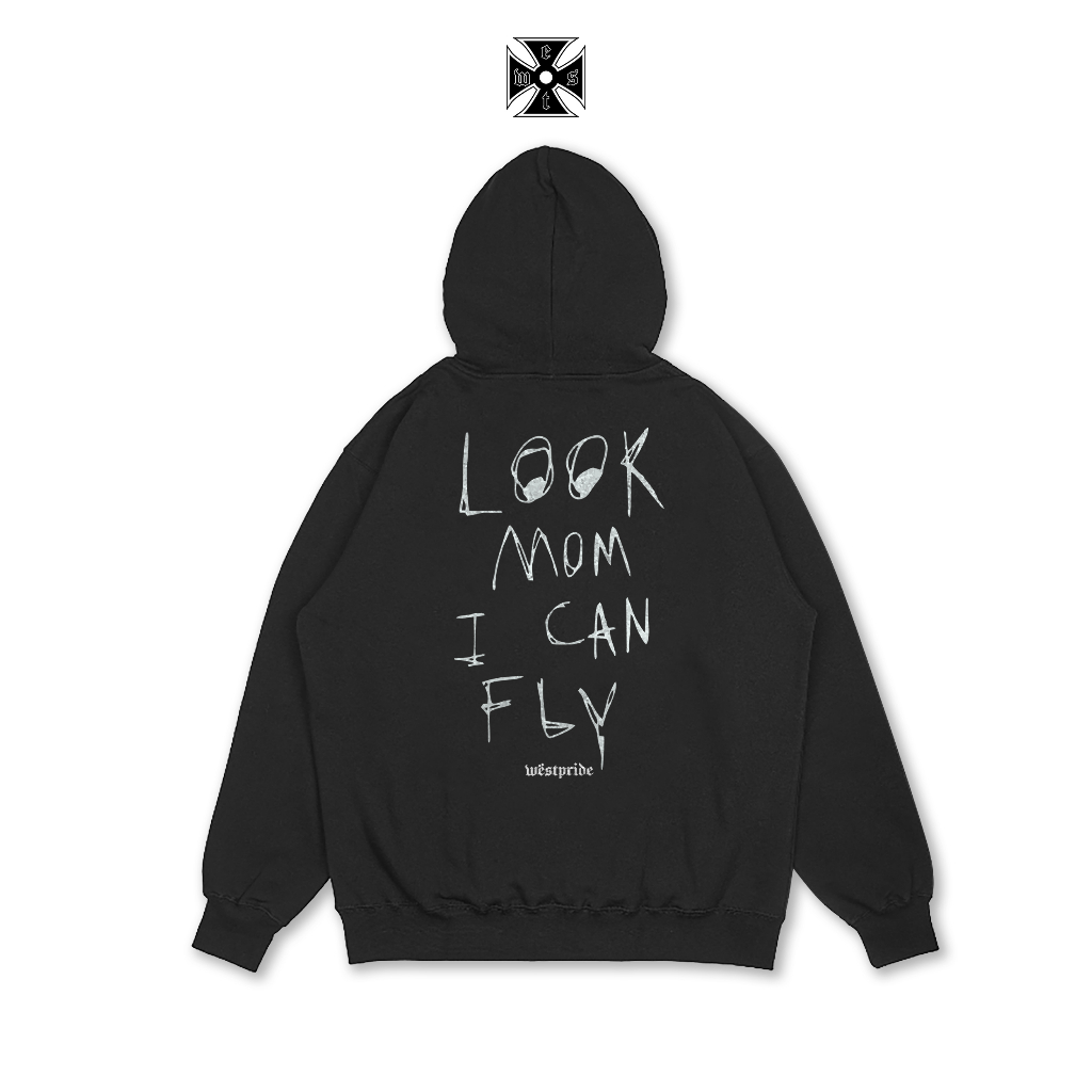 Can Fly Original Westpride เสื ้ อแจ ็ คเก ็ ตมีฮู ้ ดหนา