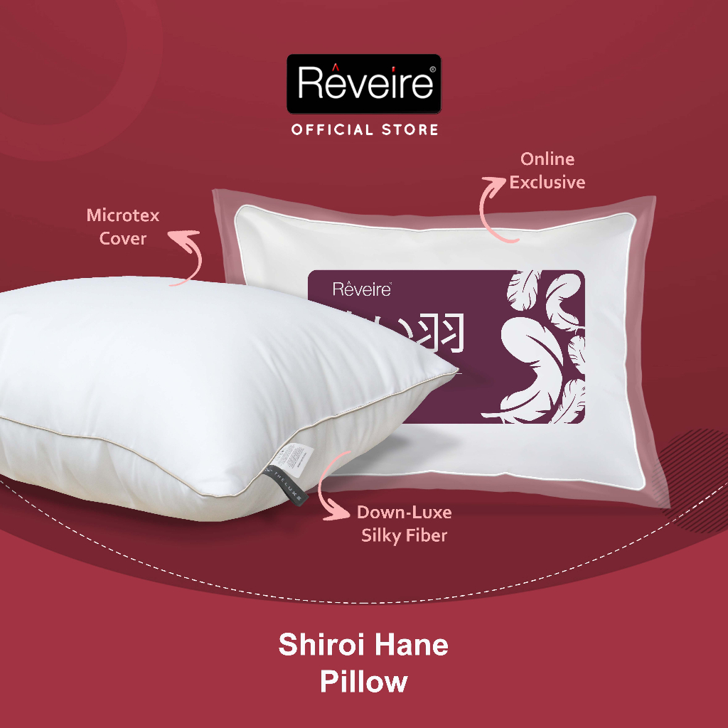 หมอนโรงแรม Reveire Shiroi Hane