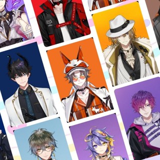 โฟโต้การ์ด Vtuber Nijisanji male pass photo Luxiem, Noctyx, ILuna, Xsoleil