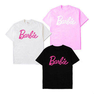 เสื้อยืดแขนสั้น ผ้าฝ้าย พิมพ์ลาย BARBIE DISTRO COMBED 30S