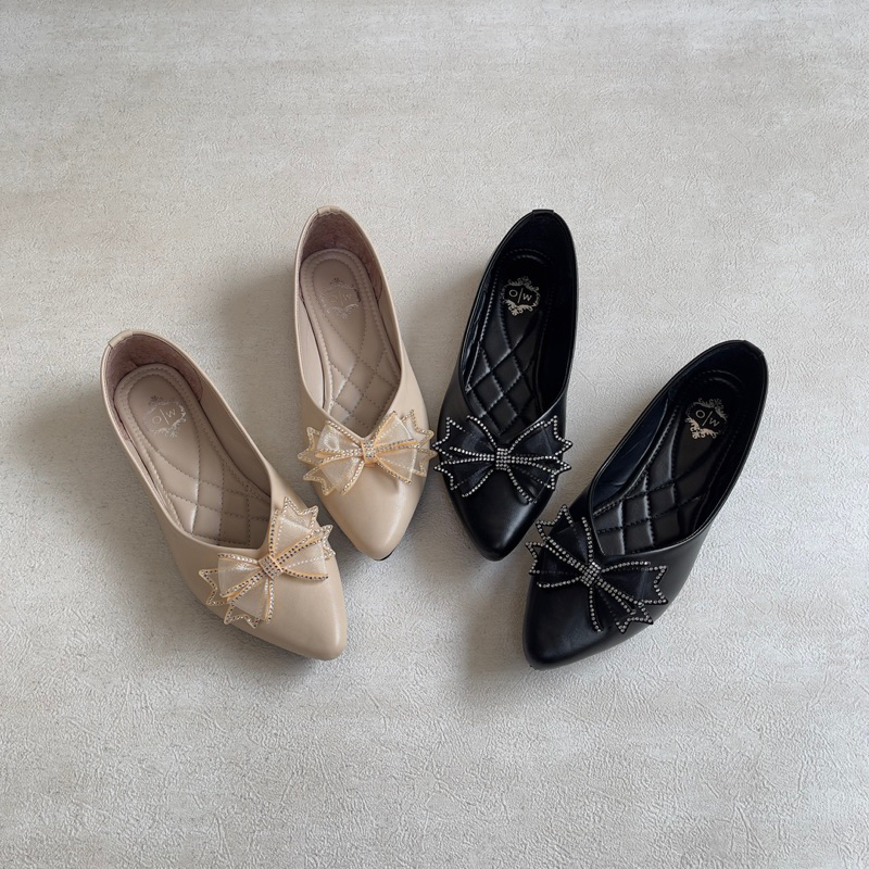 Hemat Faduzzi Misaki รองเท้าส้นแบนผู้หญิง