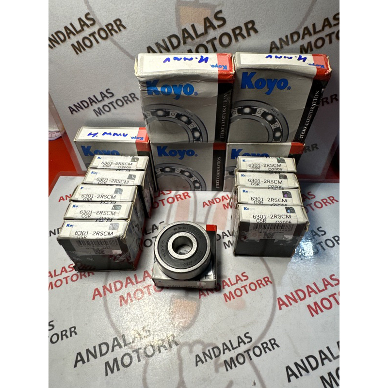 แบริ่ง klahar klaher laher lava 6301 2RSCM KOYO Japan Original