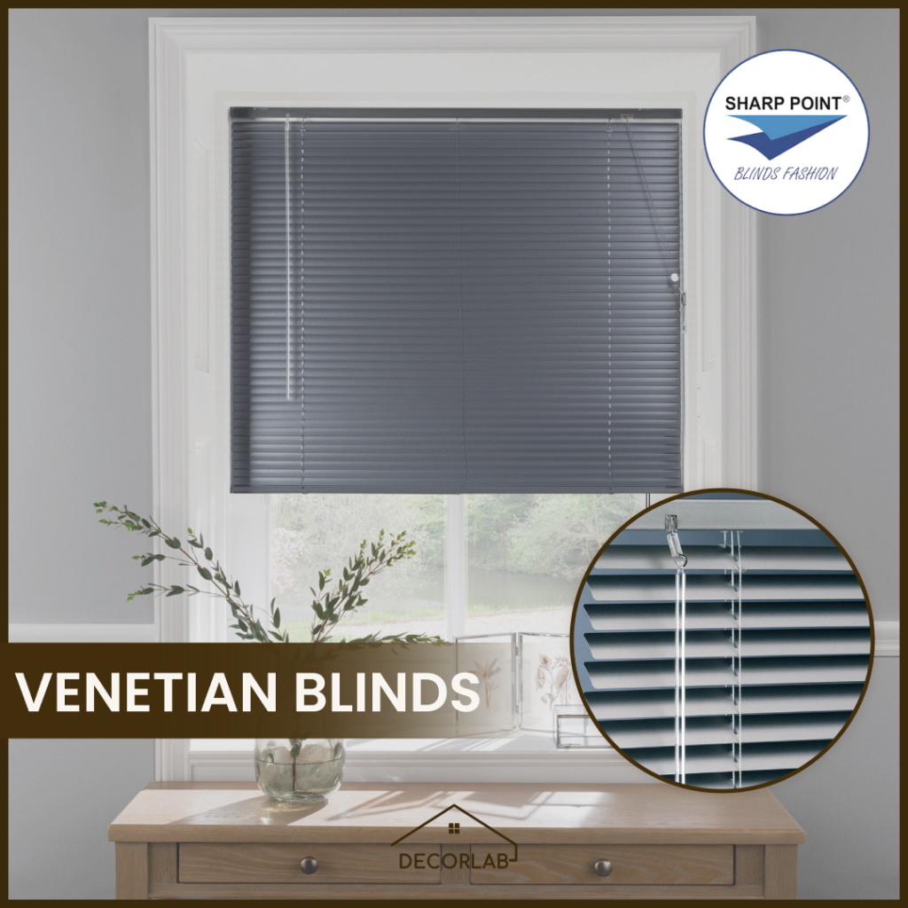 Venetian BLIND - ม่านม้วน / มู่ลี่อลูมิเนียม / มู่ลี่แนวนอน - จุดคม