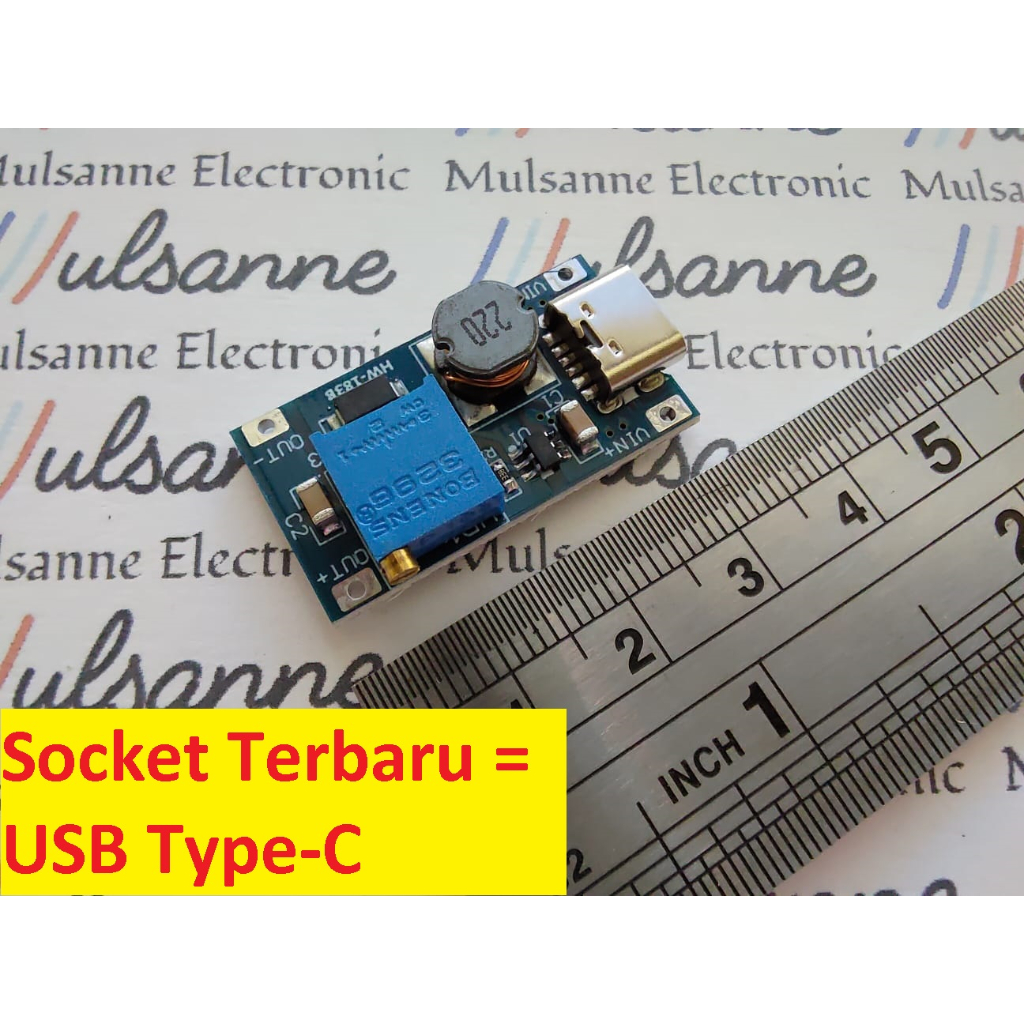 MT3608 - โมดูลสเต็ปอัพ USB