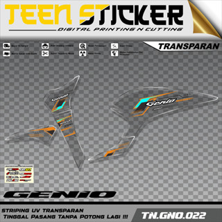 Genio STRIPING- ใหม่ สายไฟโฮโลแกรม TN 022 สําหรับ HONDA GENIO