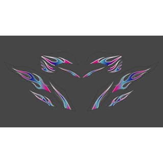 แถบใส vario new 125 2023 Fire motif v3