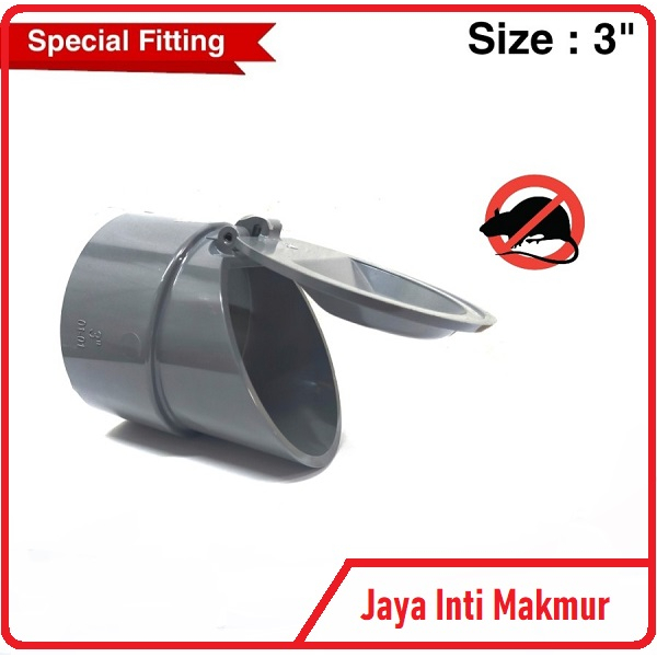 รุซิกา วาล์วไหลกลับ3-4นิ้วระบบการไหลทางเดียวข้อต่อวาล์ว