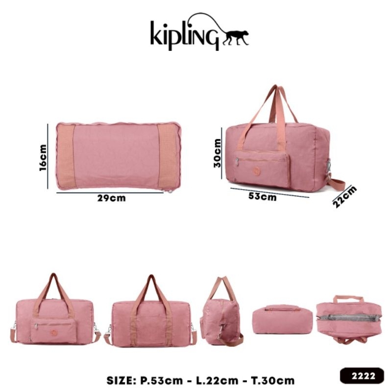 Kipling กระเป๋าเดินทาง แบบพับได้