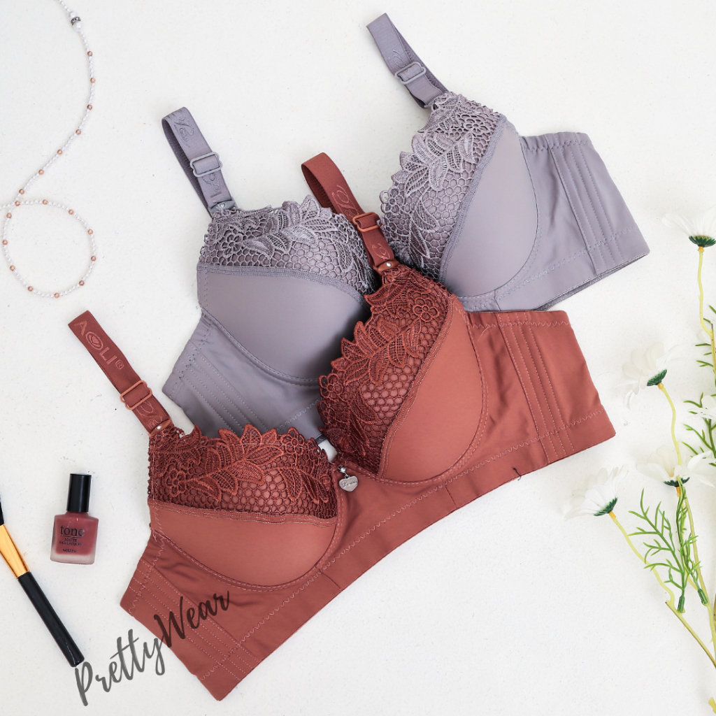 บรา Pioli Seamles Brocade Prettywear PL888