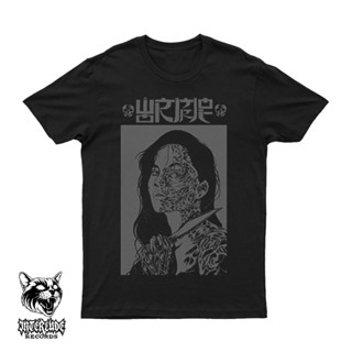 เสื้อยืด BLACKANDJE - WORMROT - IN GRIND WE ROT