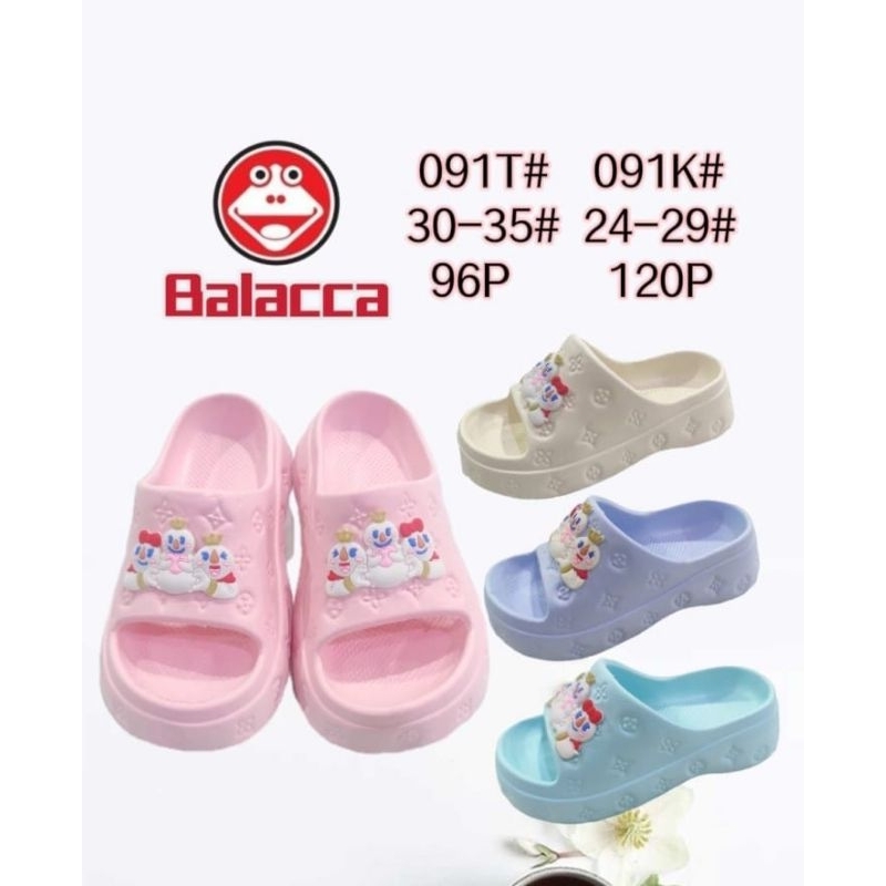 Mixue รองเท้าแตะยางเด็กผู้หญิง Balcca 091 T