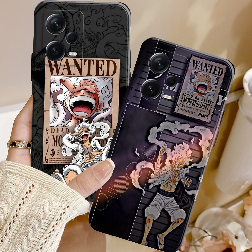 เคสสําหรับ Redmi Note 12 Pro 5G Motif Anim3 On3 P1ece M0nk3y D2 Casing Macaron Bumper All Type