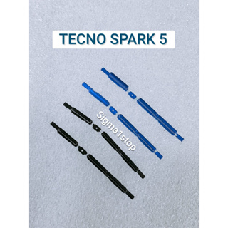 Tecno SPARK ปุ่มเปิดปิดเสียง 5knacks ด้านนอก