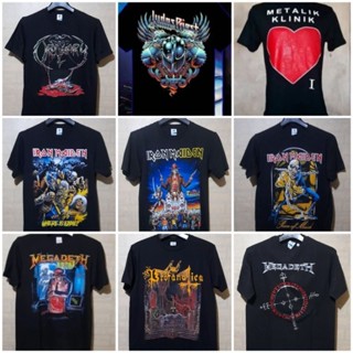 Profanatica เสื้อยืด พิมพ์ลายวง IRON MAIDEN JUDASPRIEST