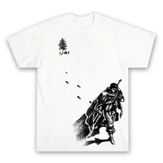 Aftereight.id - KAOS อะนิเมะมังงะ BERSERK GUTS WALKING AWAY | เสื้อยืดเพื่อความสวยงาม