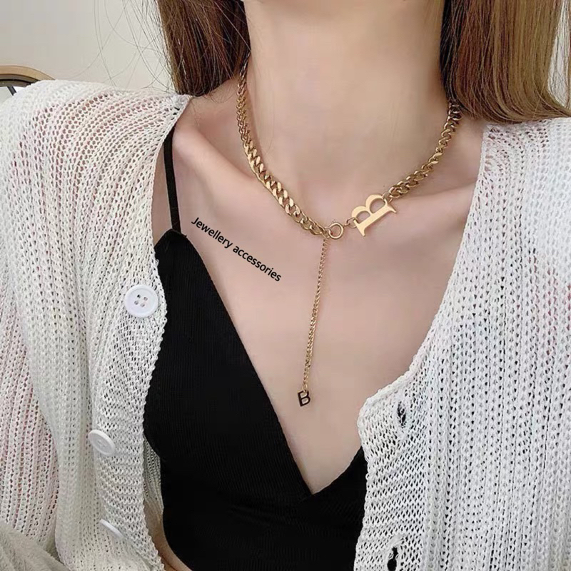 สร้อยคอไทเทเนียมขห้อยมังกรขนาดหรูหราสไตล์แฟชั่นเกาหลี540