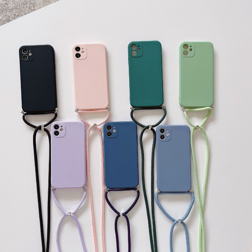 Softcase สายสลิง HP WM DY11 สําหรับ Xiaomi Redmi A1 A1 + A2 A3 4A 4 4X 5 5A 5 + 6 6A 7 7A 8 9 Prime 