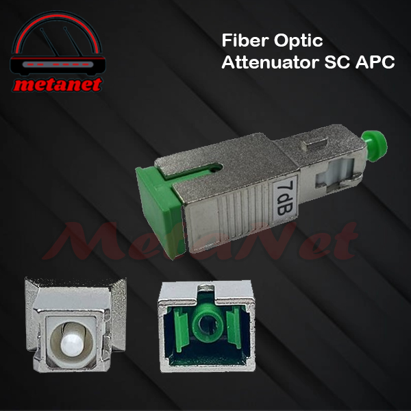 ไฟเบอร์ออปติก Attenuator SC APC | เรดแมน ฟอแมน | 1dB 2dB 3dB 5dB 7dB 10dB