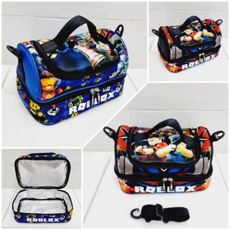 Roblox series 2 Children& 39;s Lunch Box Bag 2 ระดับ